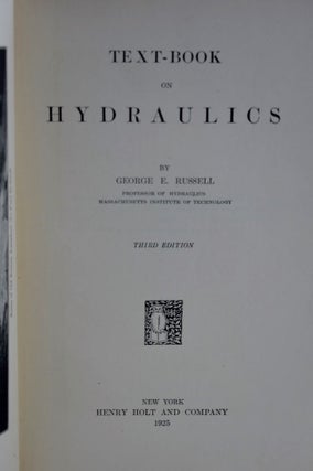 TEXTBOOK ON HYDRAULICS
