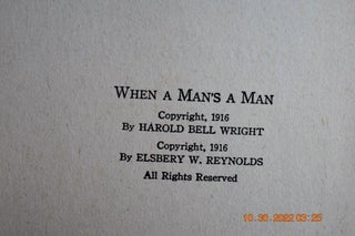WHEN A MAN'S A MAN
