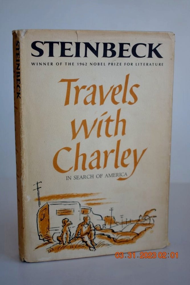 Item #1117 TRAVELS WITH CHARLEY IN SEARCH OF AMERICA. JOHN STEINBECK.