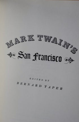 Mark Twain's San Francisco