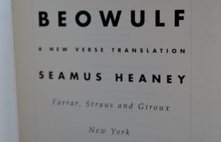 Beowulf A New Verse Translation