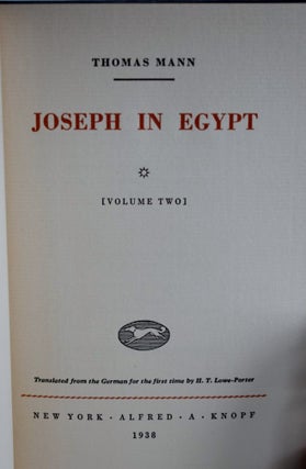 Joseph in Egypt, Joseph and His Brothers