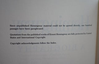 Hemingway: A Biography a biography