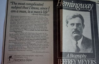 Hemingway: A Biography a biography
