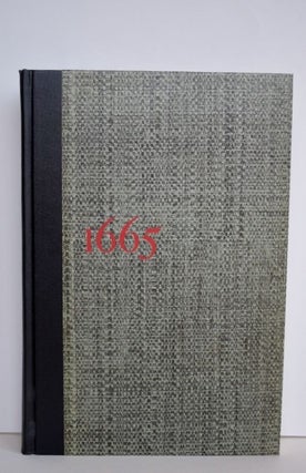 Item #820 A Journal of the Plague Year 1665. Daniel Defoe