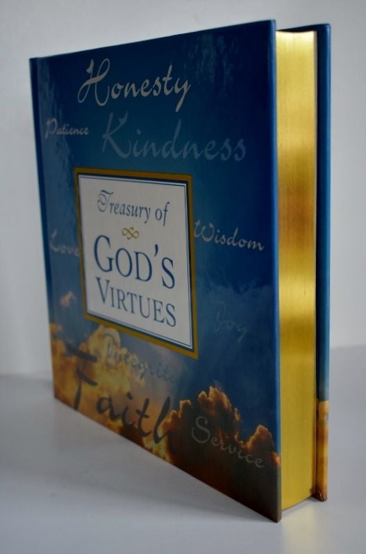 Item #827 Treasury of God's Virtues. Elaine Wright Colvin, Elaine Creasman.