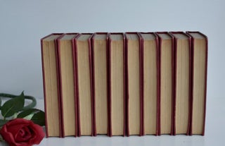 WASHINGTON IRVING COLLECTION Pocket Edition, 1865, 10 Volumes. The Sketch Book 2 vols. Tales of A Traveler 2 vols. Knickerbonker's New York 2 vols. The Alhambra 2 vols. Bracebridge Hall 2 vols.