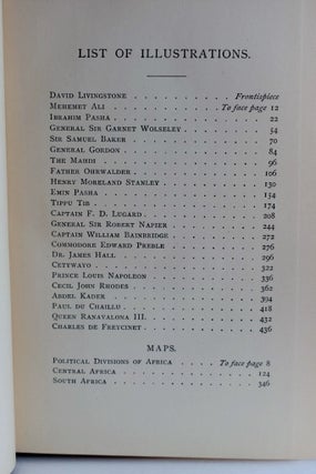 EUROPE IN AFRICA in the NINETEENTH CENTURY