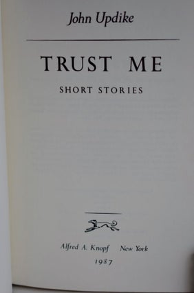 Trust Me Short Stories by John Updike