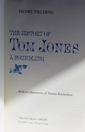 The History Of Tom Jones A Foundling
