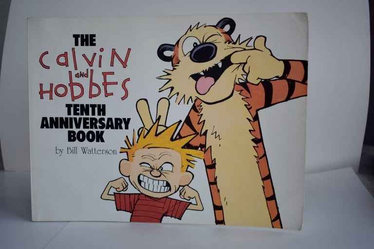Item #965 The Calvin And Hobbes Tenth Anniversary Book. Bill Watterson.