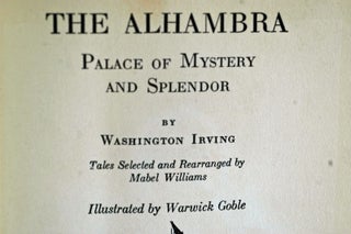Item #biblio307 The Alhambra - Palace of Mystery and Splendor. Washington Irving