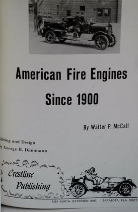 American Fire Engines Since 1900 (Automotive Series)