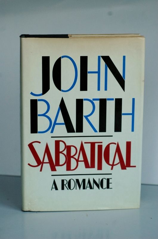 Item #biblio525 Sabbatical A Romance. John Barth.