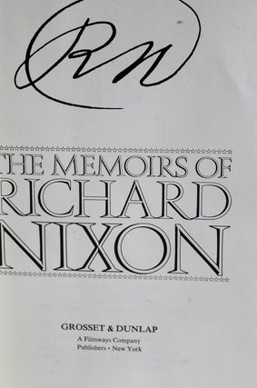 The Memoirs Of Richard Nixon