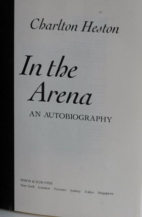 In The Arena An Autobiography