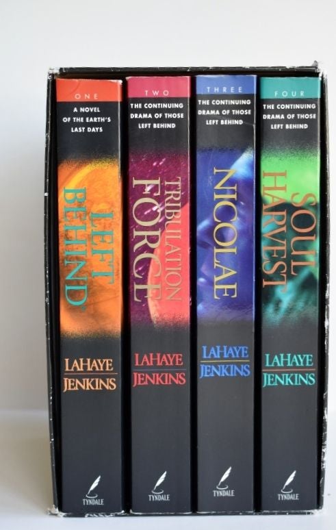Item #biblio719 The Left Behind Collection I Boxed Set: Vol. 1-4 (Left Behind). Dr. Tim LaHaye.